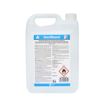 Sterillhand - 250 ml - preparat do dezynfekcji rąk i skóry - hurtownia medyczna